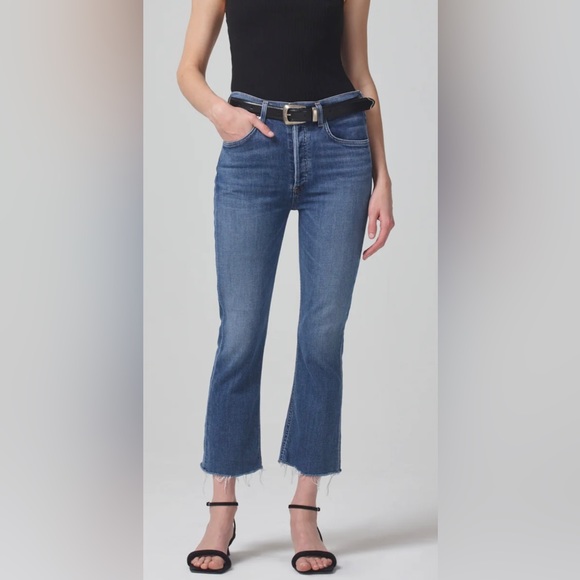 Citizens of Humanity: Isola Mid Rise Cropped Boot, size 31 - Picture 8 of 8